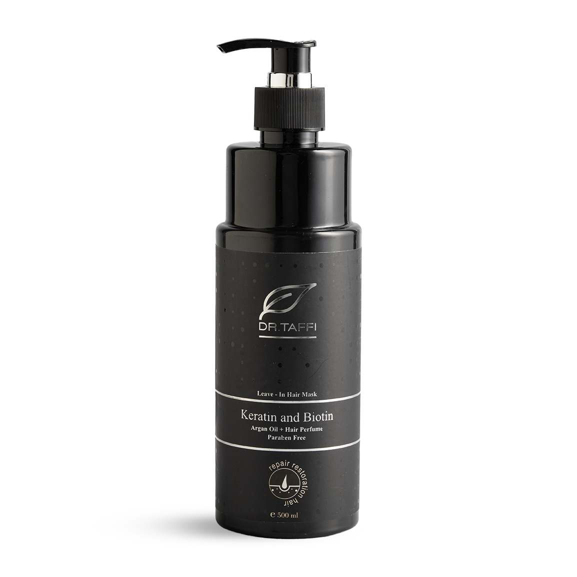 ماسک مو ترمیم کننده مدل Keratin And Biotin مناسب مو رنگ شده و آسیب دیده حجم 500 میلی لیتر