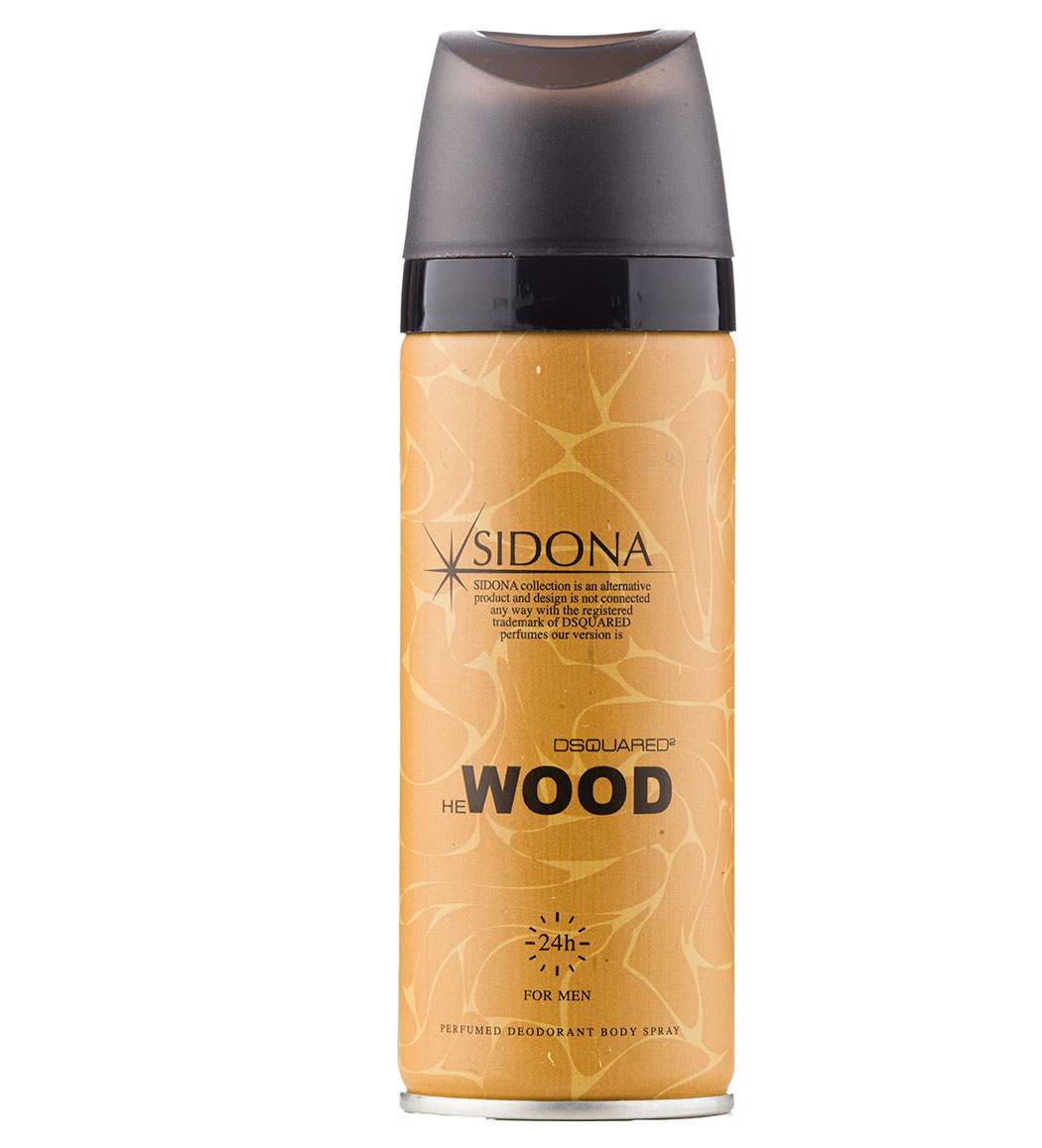 اسپری دئودورانت مردانه مدل He Wood حجم 200میل
