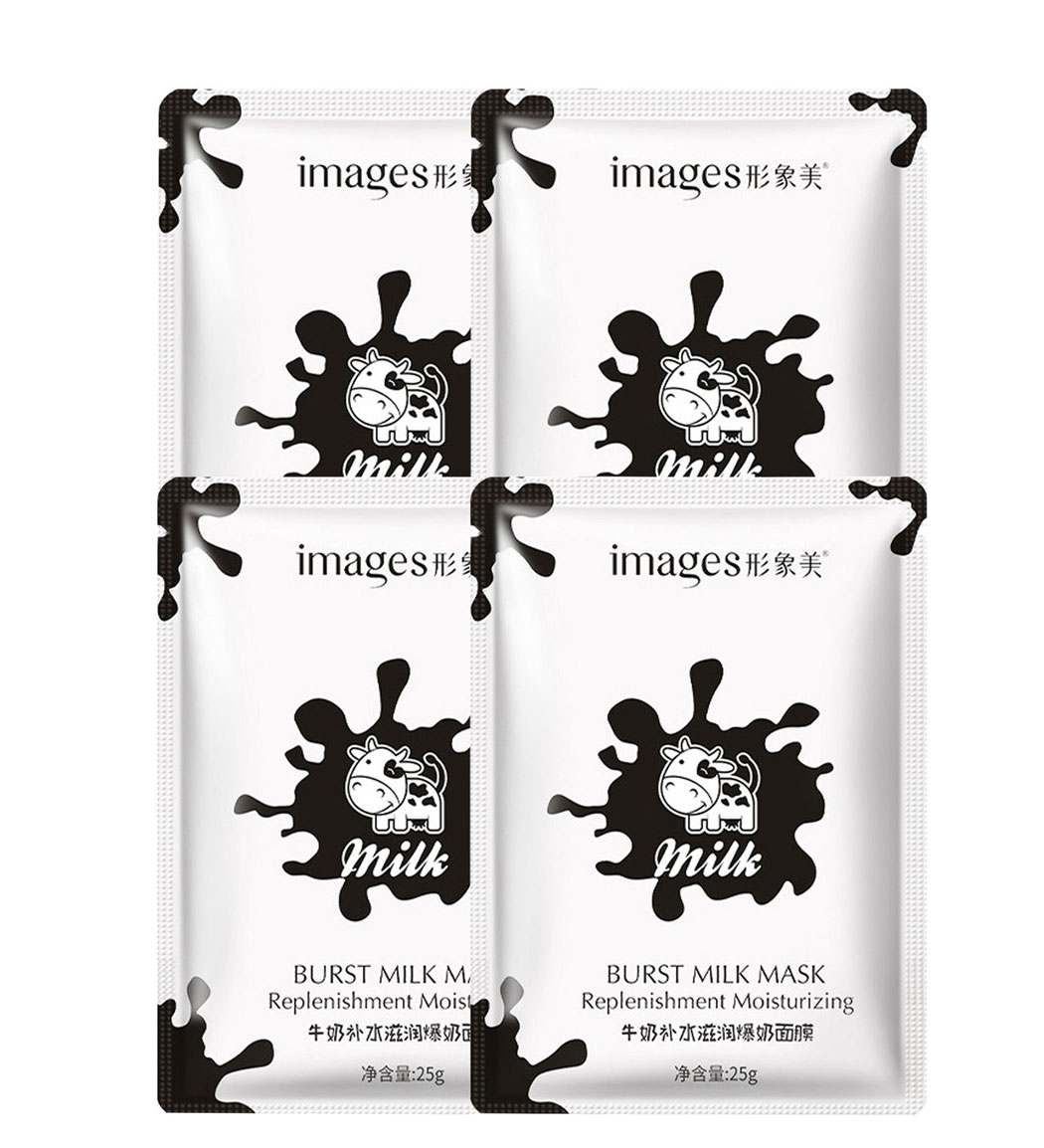 بسته 4 عددی ماسک صورت مدل Milk