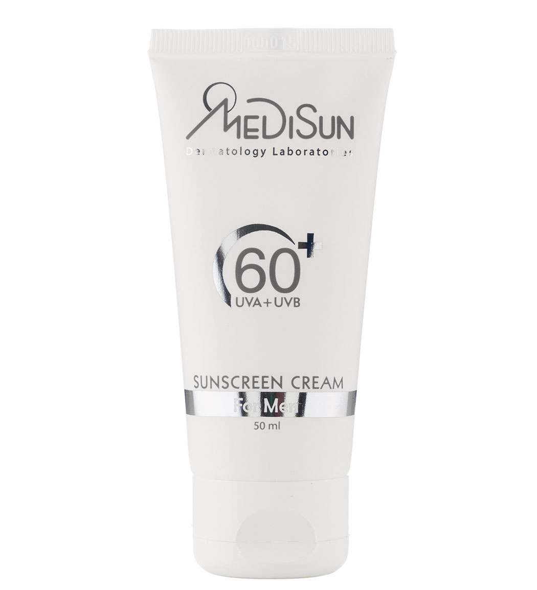 کرم ضد آفتاب مناسب آقایان دارای SPF60 حجم 50 میل