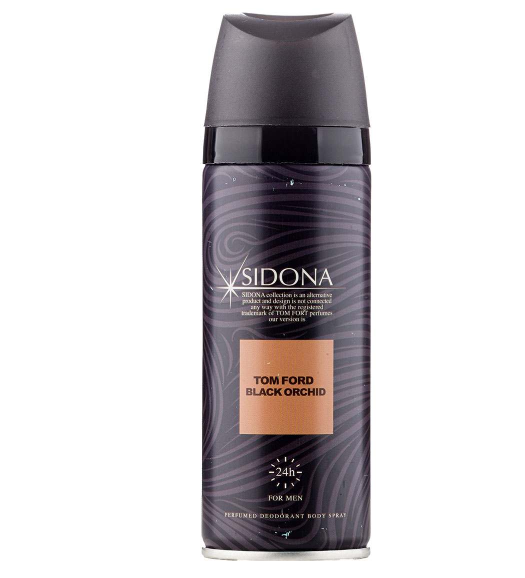 اسپری دئودورانت مردانه مدل Black Orchid حجم 200میل