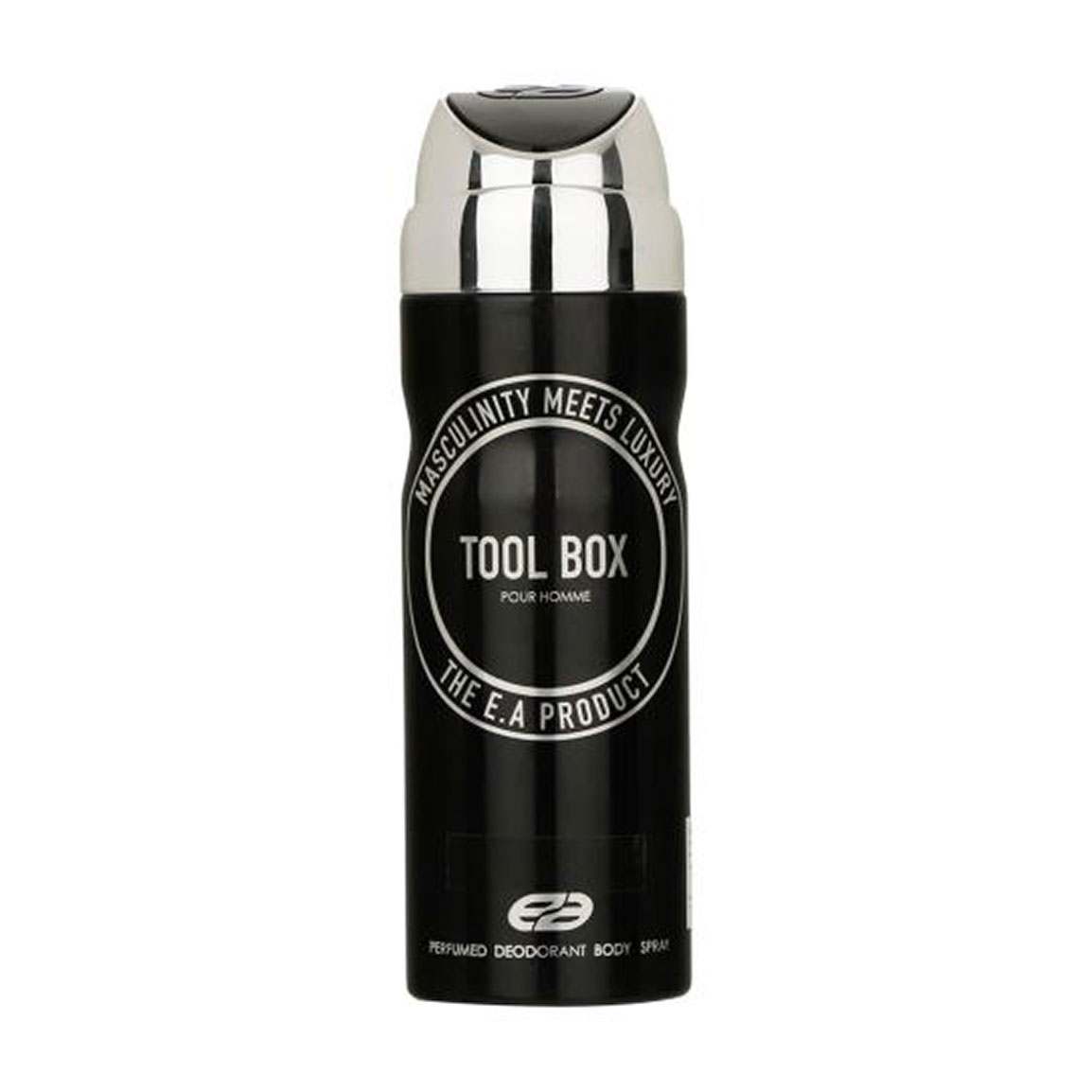 اسپری خوشبو کننده بدن مردانه مدل Tool Box حجم 200 میلی لیتر