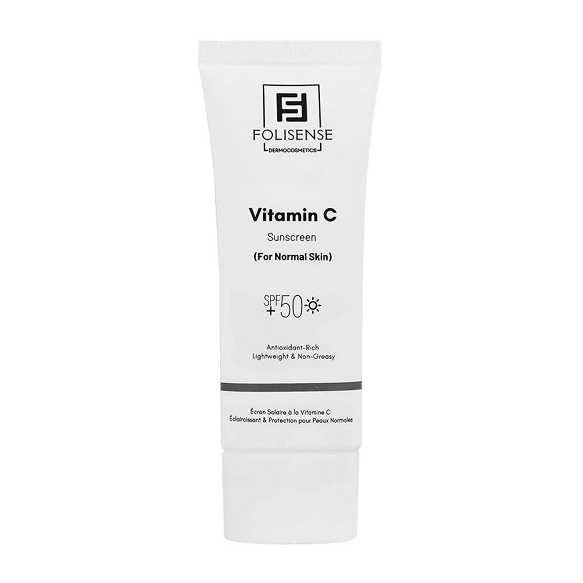ضد آفتاب مدل Vitamin C با SPF 50 مناسب پوست نرمال حجم 40 میلی لیتر