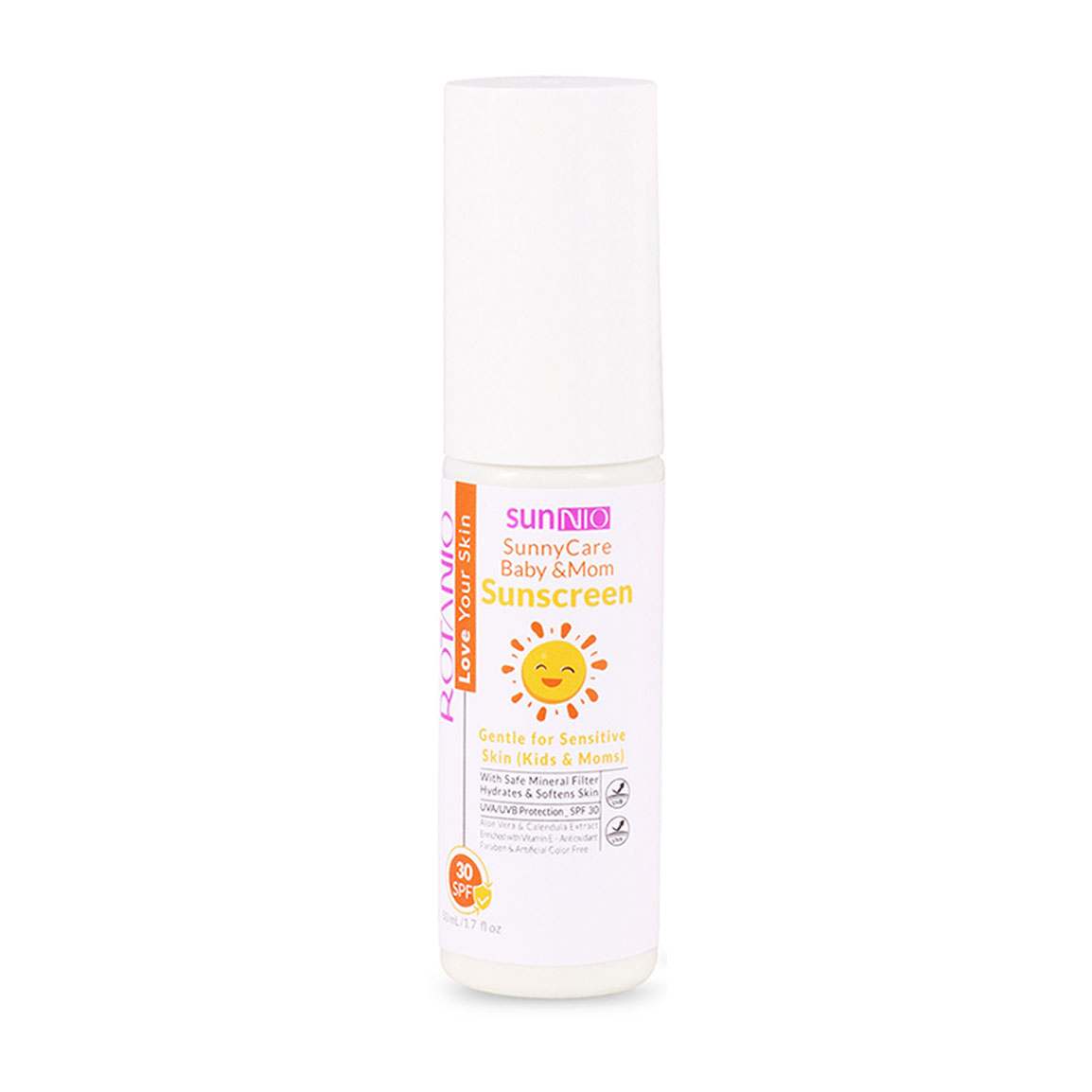 ضد آفتاب کودک و مادر مدل Sunny Care با SPF30 مناسب پوست حساس حجم 50 میلی لیتر