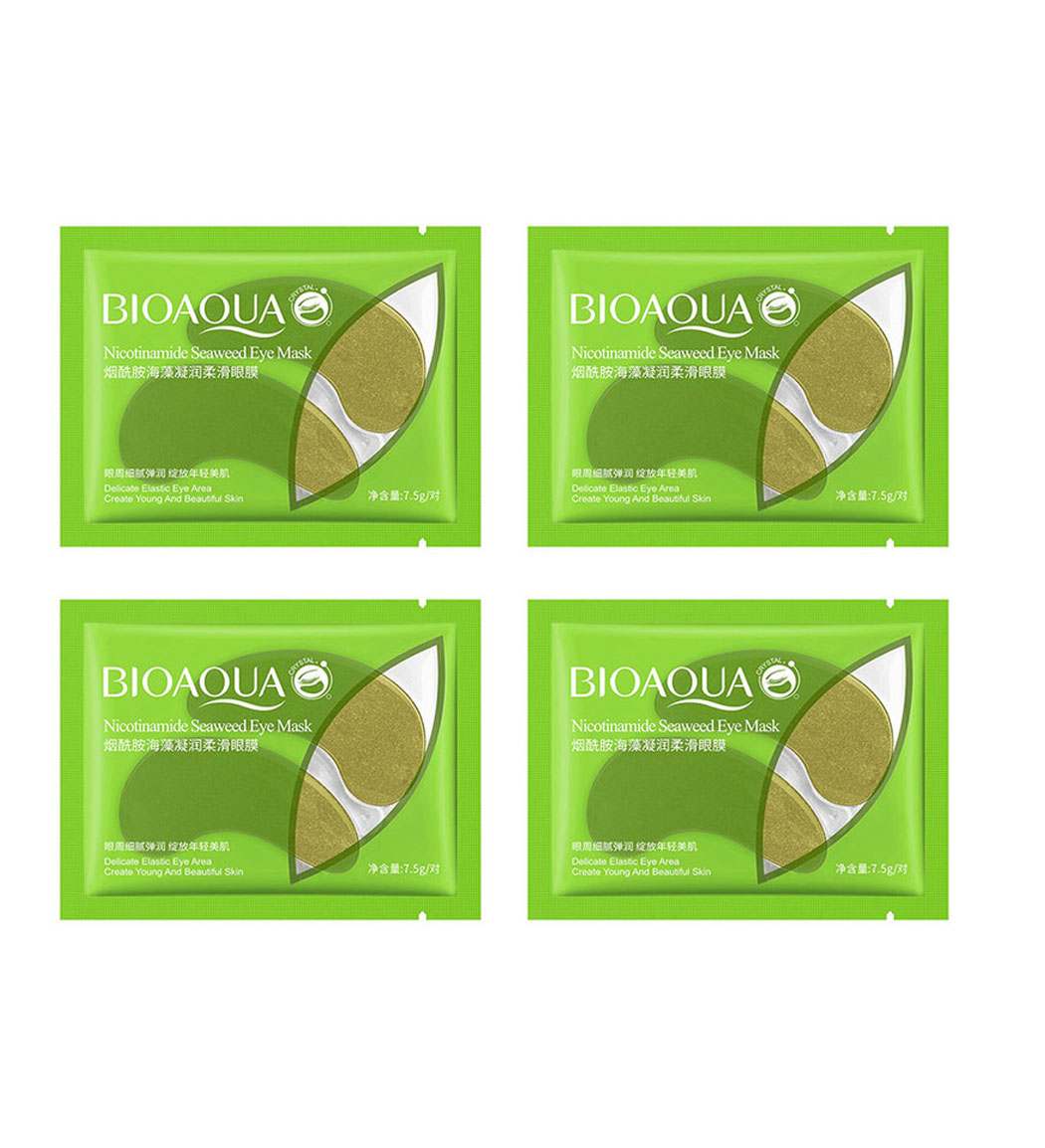پک 4 عددی ماسک زیر چشم مدل Nicotinamid Seaweed