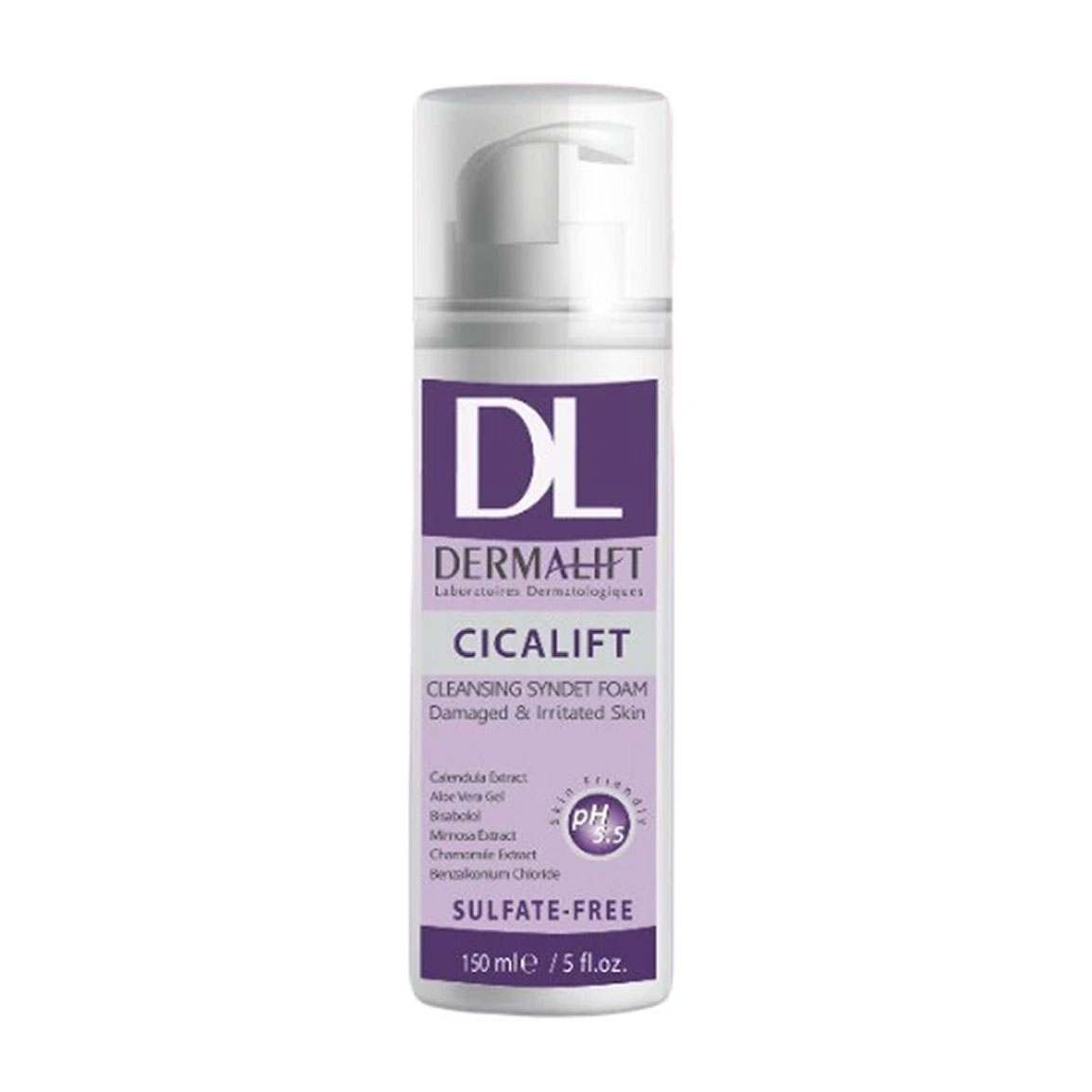 فوم شستشو صورت مدل Cicalift مناسب پوست آسیب دیده حجم 150 میلی لیتر