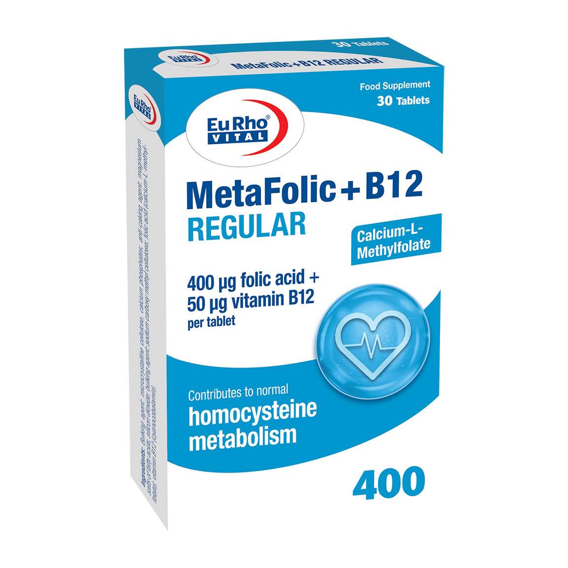 قرص متافولیک و ب12 رگولار بسته 30 عددی