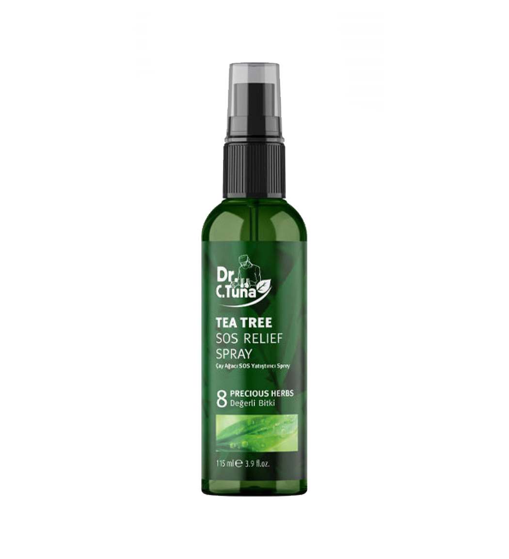 اسپری  ضد جوش و تسکین دهنده فوری پوست مدل Tea Tree حجم 115 میل