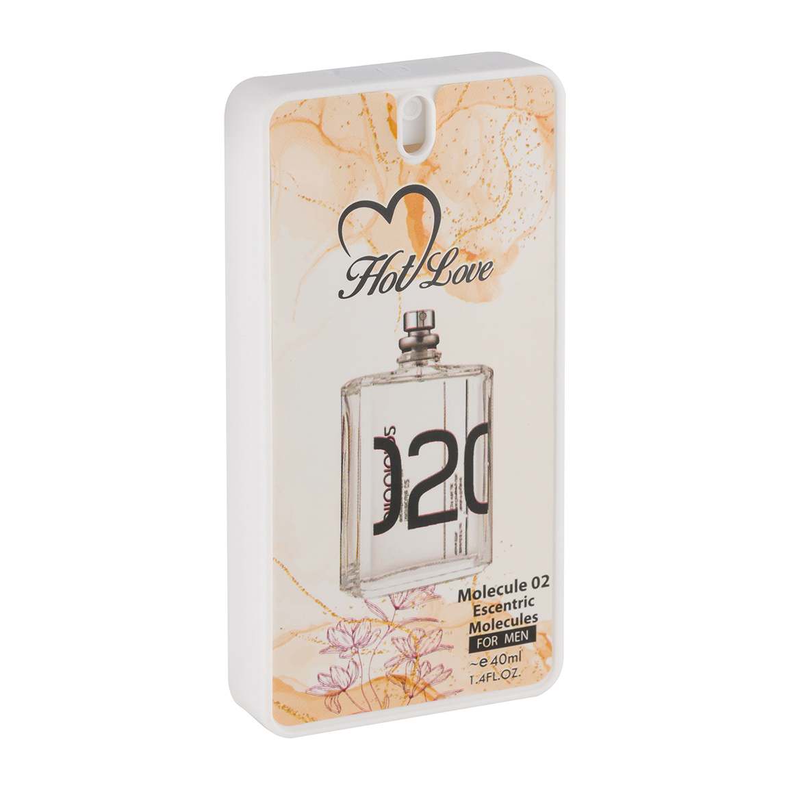 عطر جیبی مردانه مدل مولکول 02 حجم 40 میلی لیتر