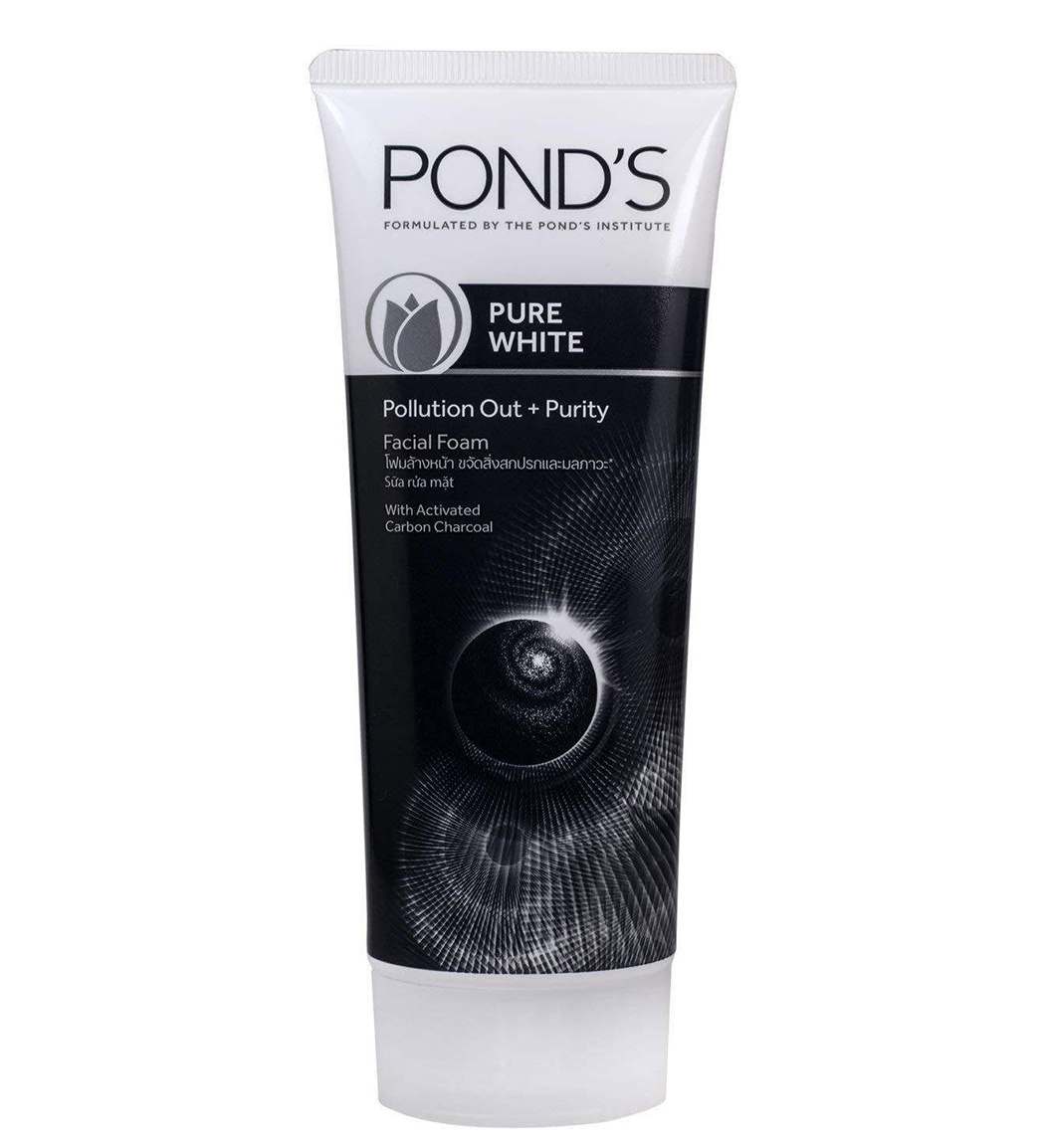 فوم شستشو صورت کربن مدل Pure White حجم 100میل