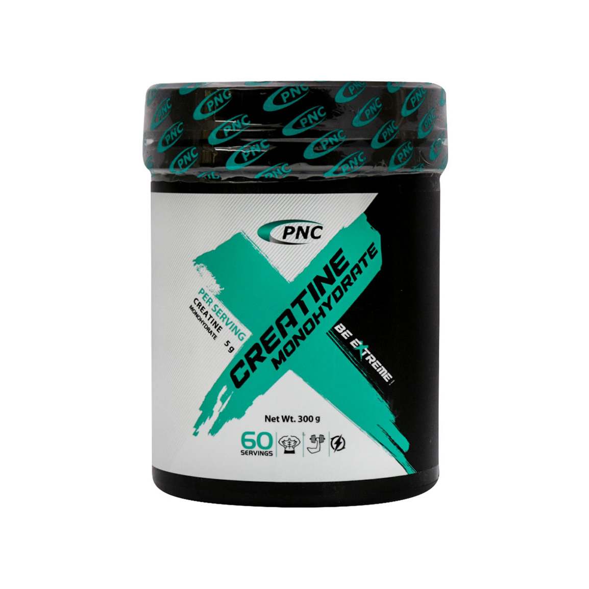 پودر کراتین مونوهیدرات پی ان سی وزن 300 گرم