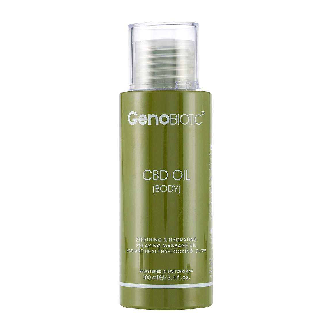 روغن رطوبت رسان CBD مناسب پوست بدن حجم 100 میلی لیتر