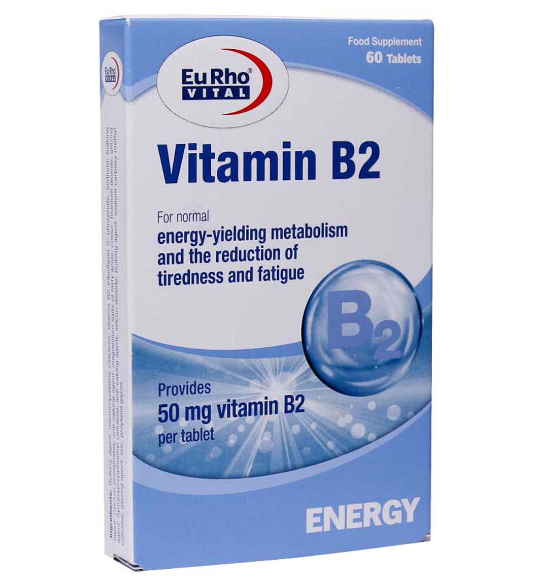 قرص ویتامین B2 بسته 60 عددی