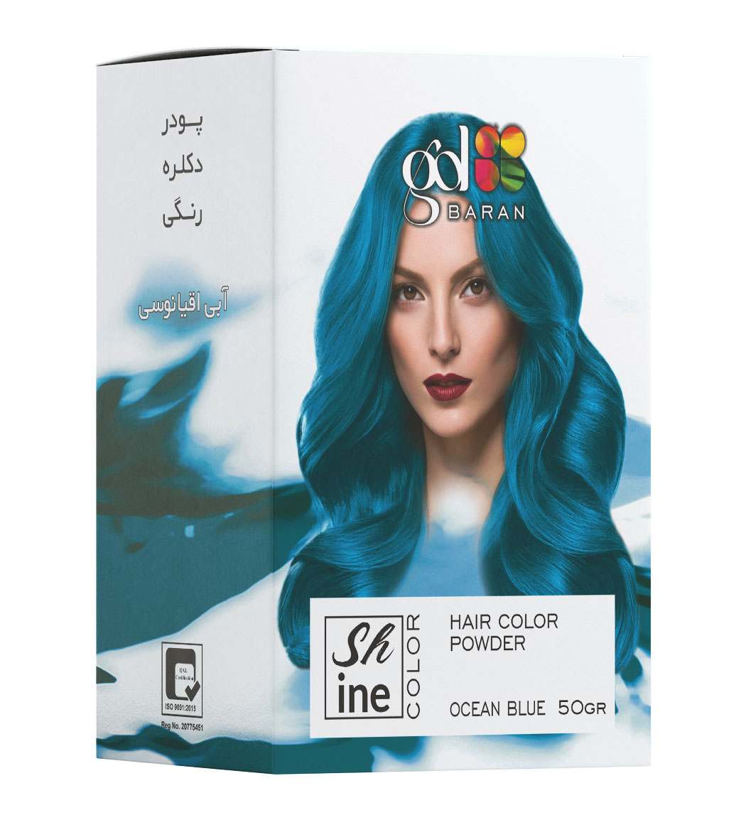 رنگ موی شاین پودری 50گرم