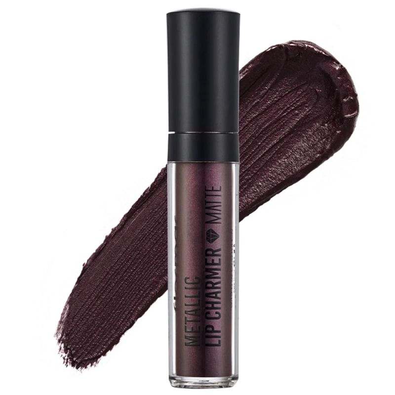 رژ لب مایع متالیک مات مدل Lip Charmer