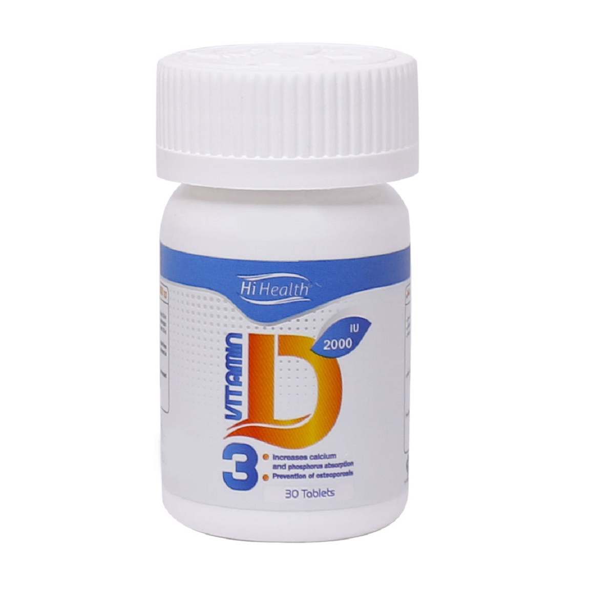 قرص ویتامین D3 2000 بسته 30 عددی