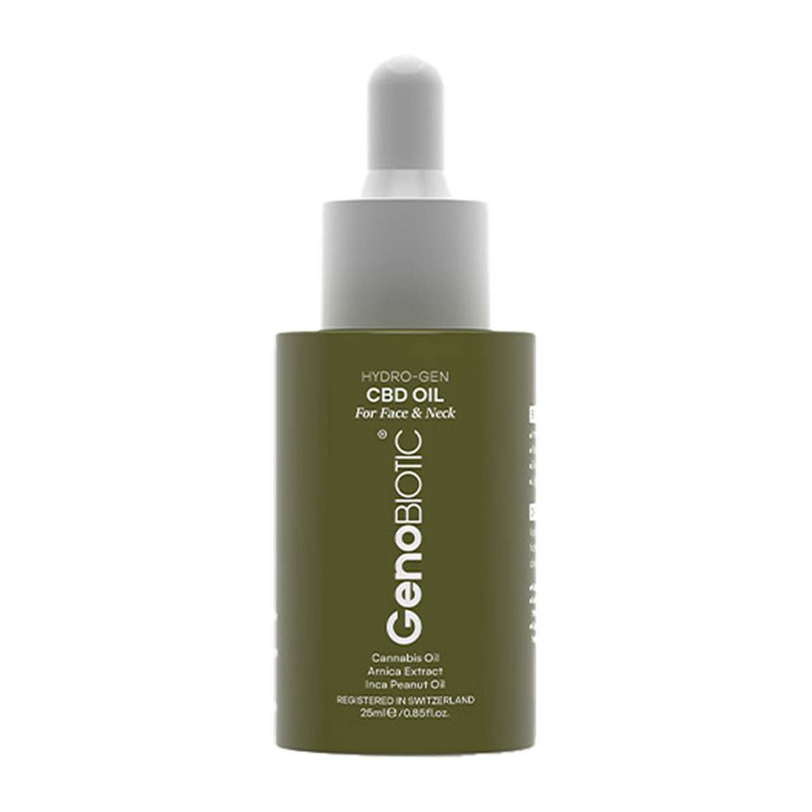 روغن رطوبت رسان CBD مناسب پوست صورت و گردن 25 میلی لیتر