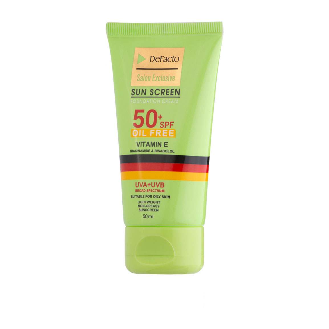 ضد آفتاب رنگی با SPF50 مناسب پوست چرب حجم 50 میلی لیتر