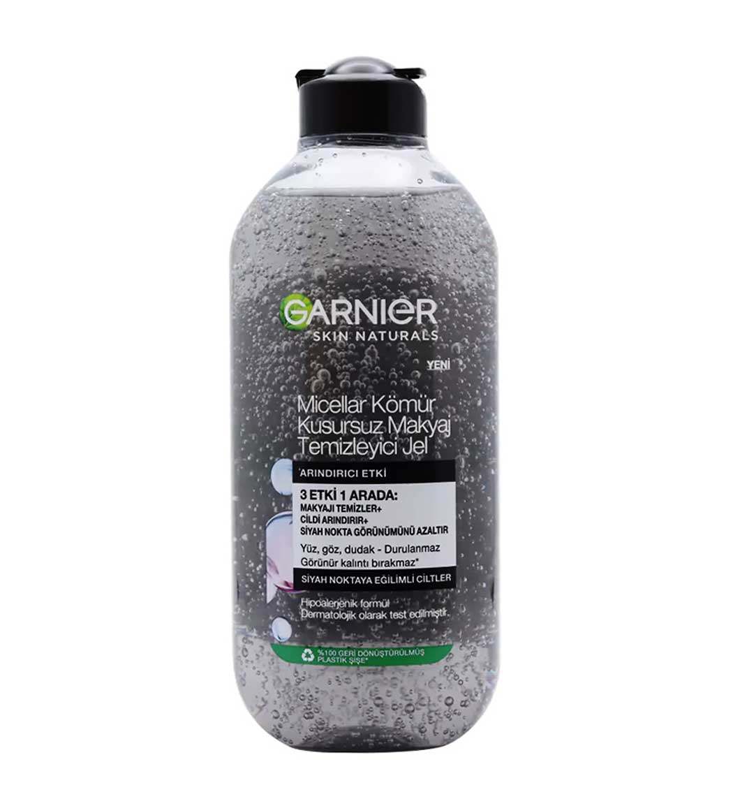 ژل میسلار charcoal حاوی زغال فعال حجم 400 میل