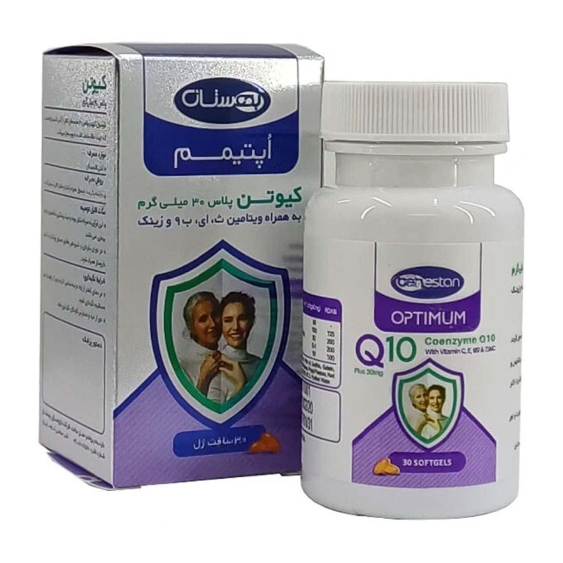 سافت ژل کیوتن پلاس اپتیمم 30 میلیگرم بسته 30 عددی