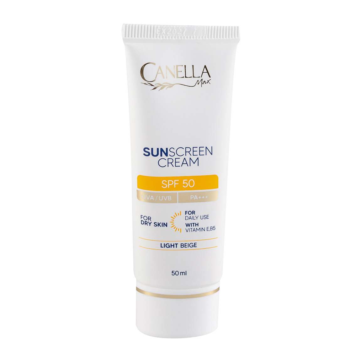 کرم ضد آفتاب رنگی با SPF50 مناسب پوست خشک حجم 50 میلی لیتر