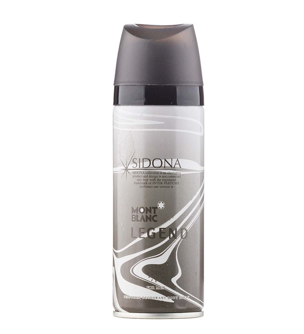 اسپری دئودورانت بدن مردانه مدل Mont Blanc Legend حجم 200میل