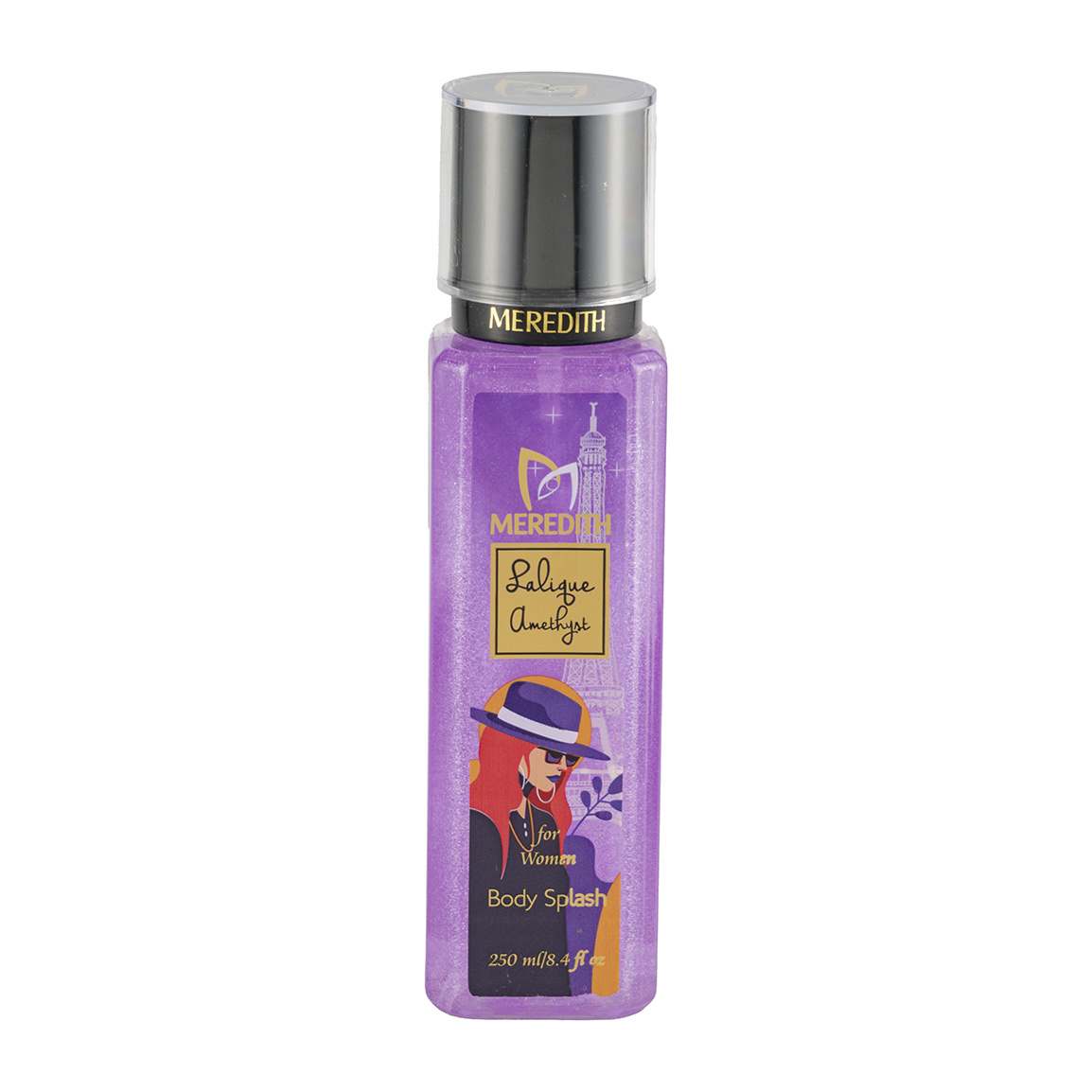 بادی اسپلش زنانه شاین دار مدل Lalique Amethyst حجم 250 میلی لیتر