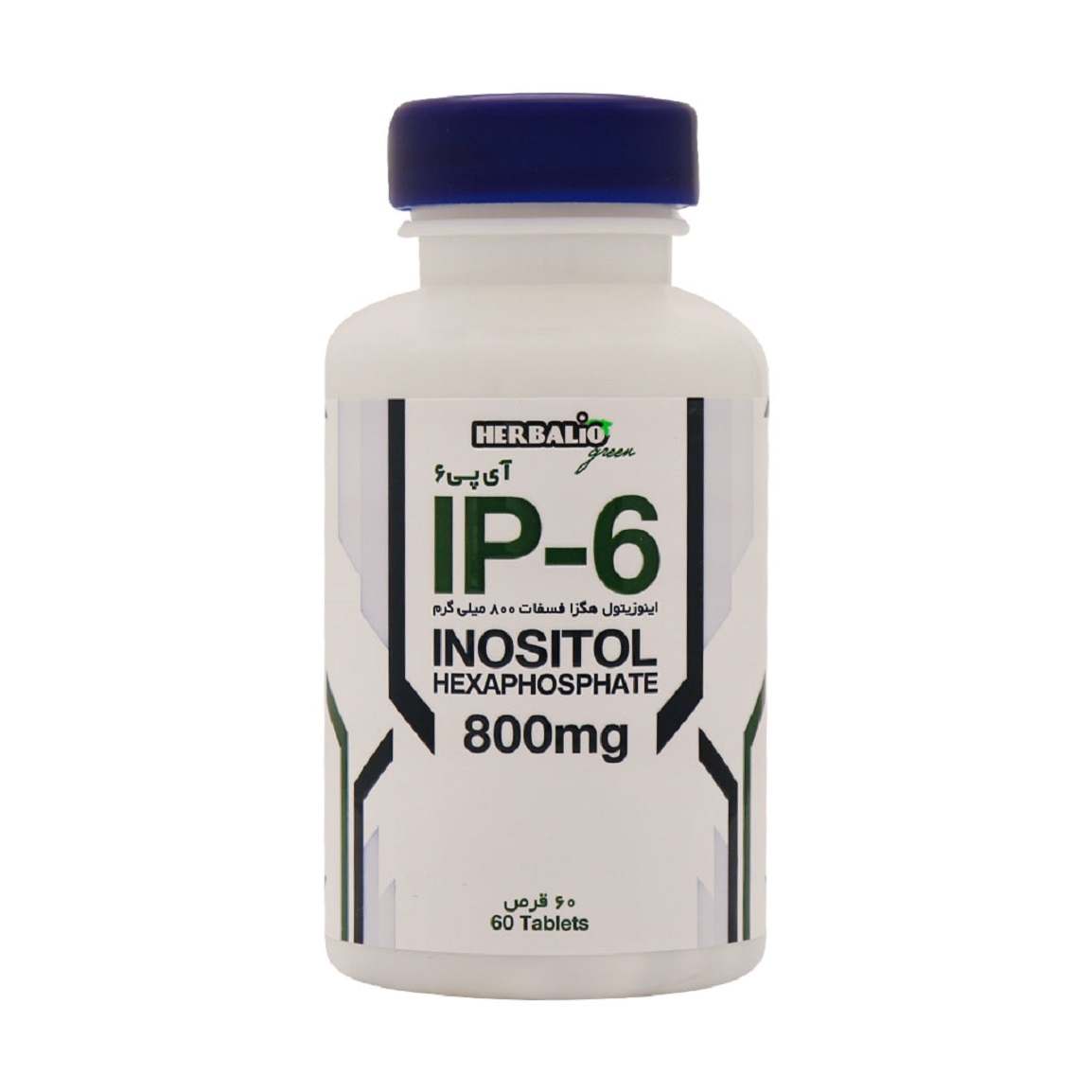 قرص مکمل قاعدگی مدل IP-6 Inositol Hexaphosphate بسته 60 عددی