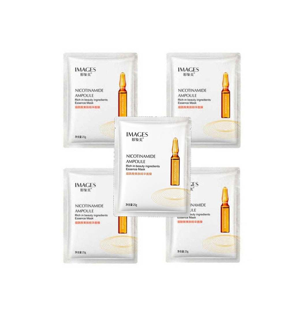 پک 5 عددی ماسک صورت مدل Nicotinamide Ampoule