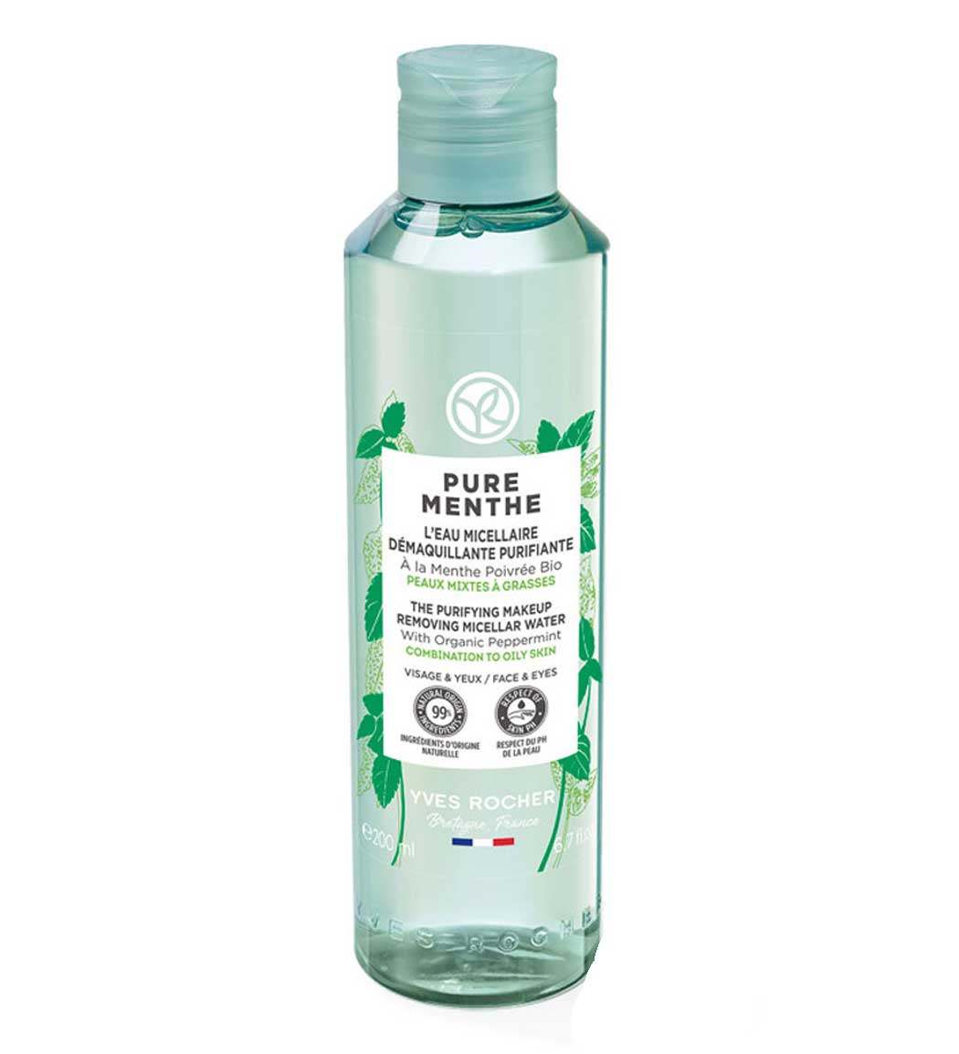 میسلار واتر پاک کننده مناسب پوست های چرب و لک دار مدل Pure Menthe حجم 200 میل
