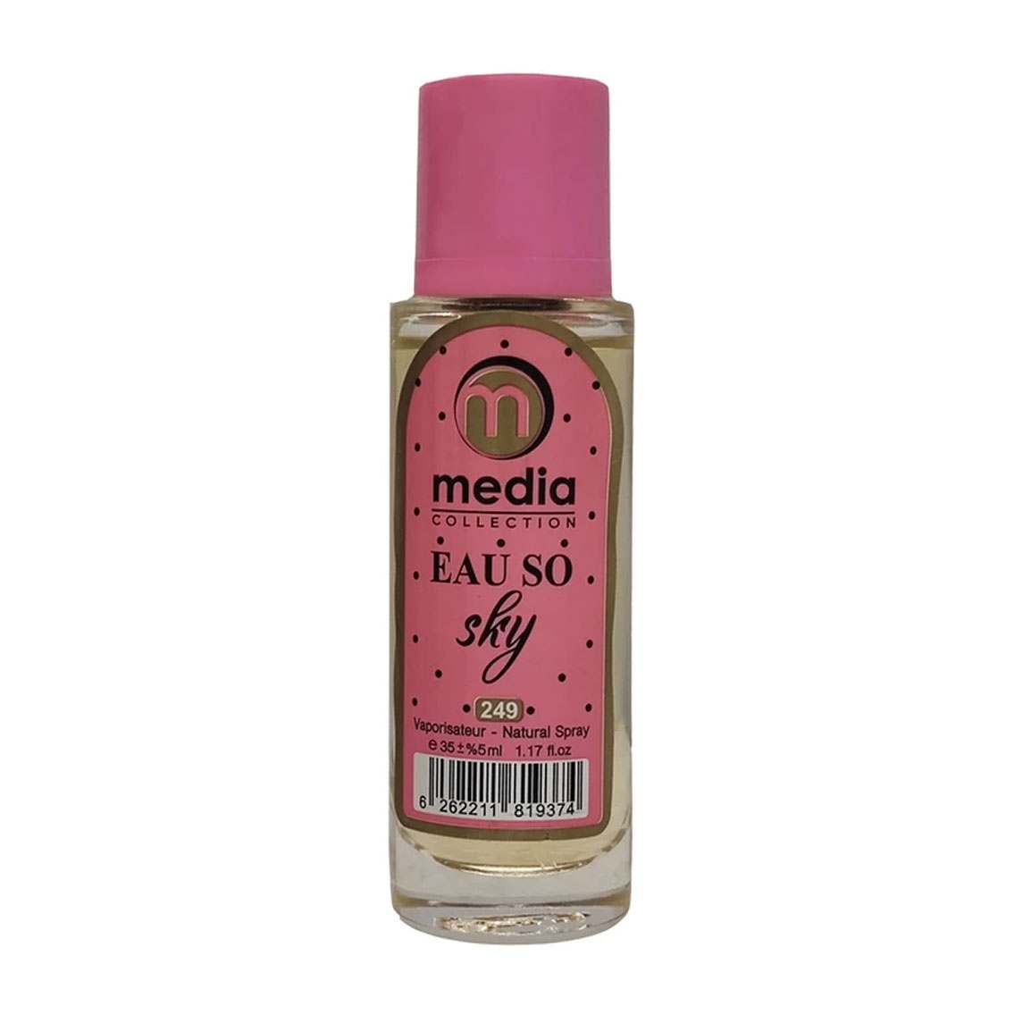 عطر جیبی زنانه مدل Eau So Sky حجم 35 میلی لیتر