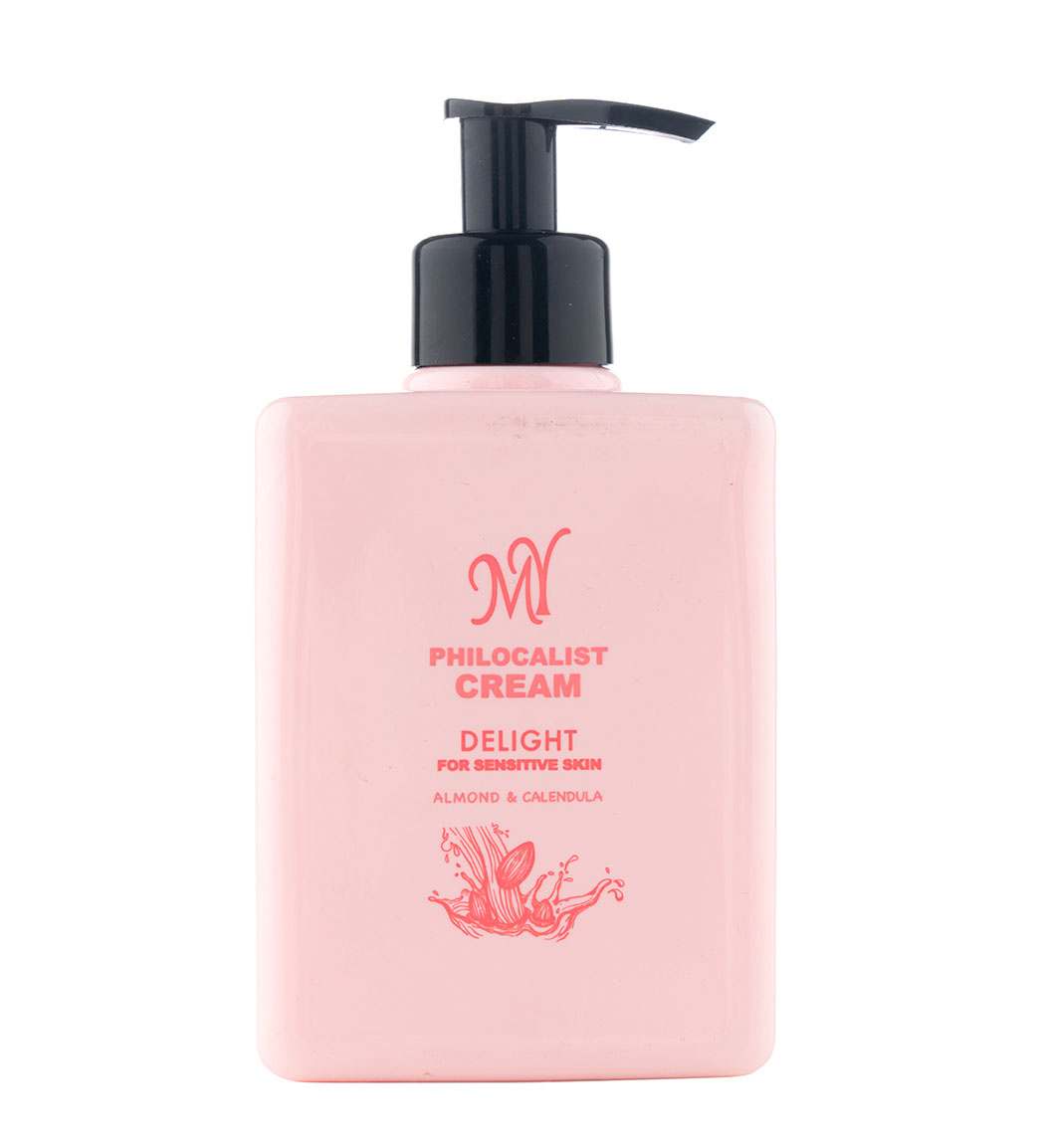 کرم مرطوب کننده مدل Delight مناسب پوست حساس 300 میلی لیتر