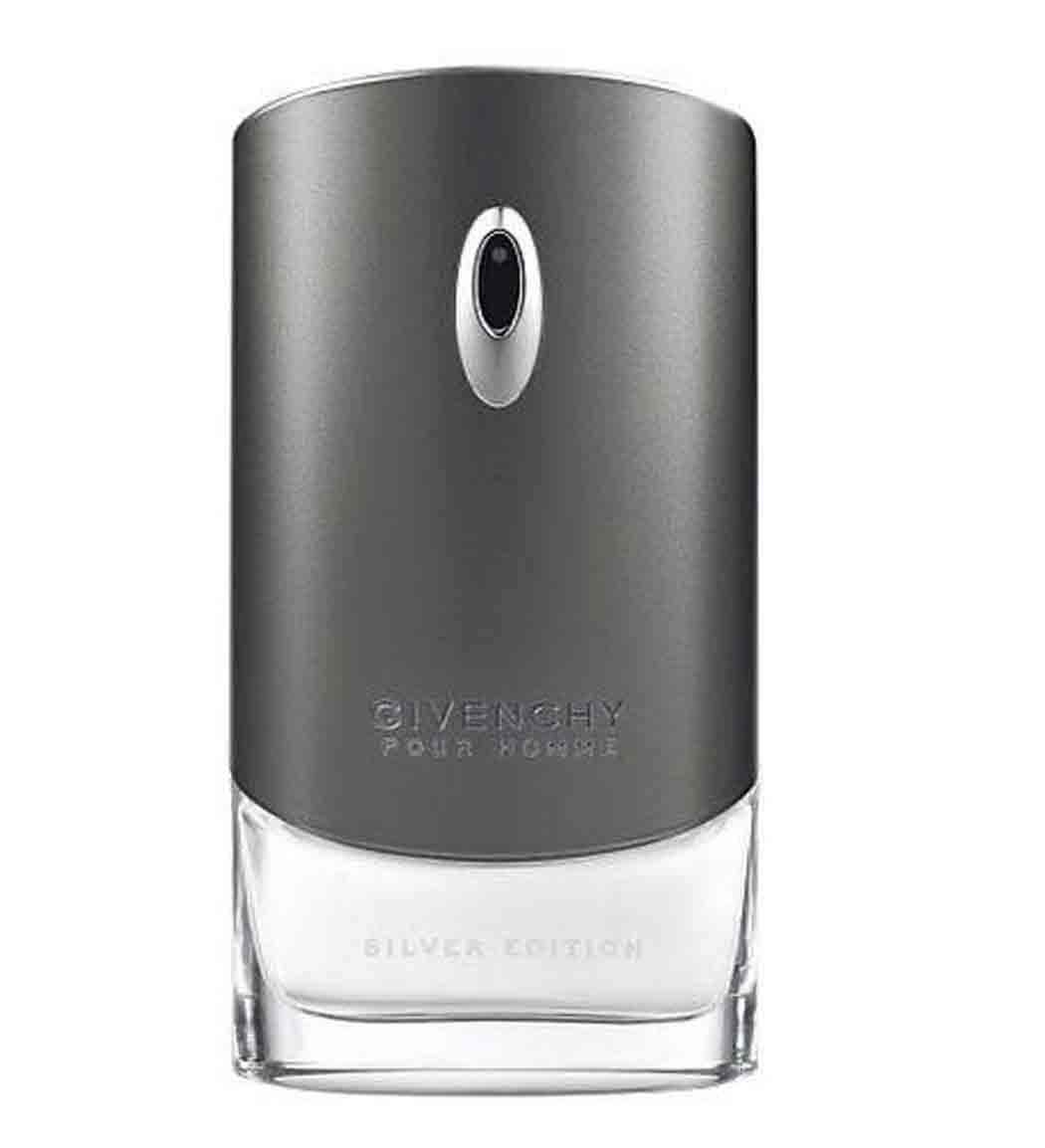 ادوتویلت مردانه مدل pour homme silver حجم 100میل