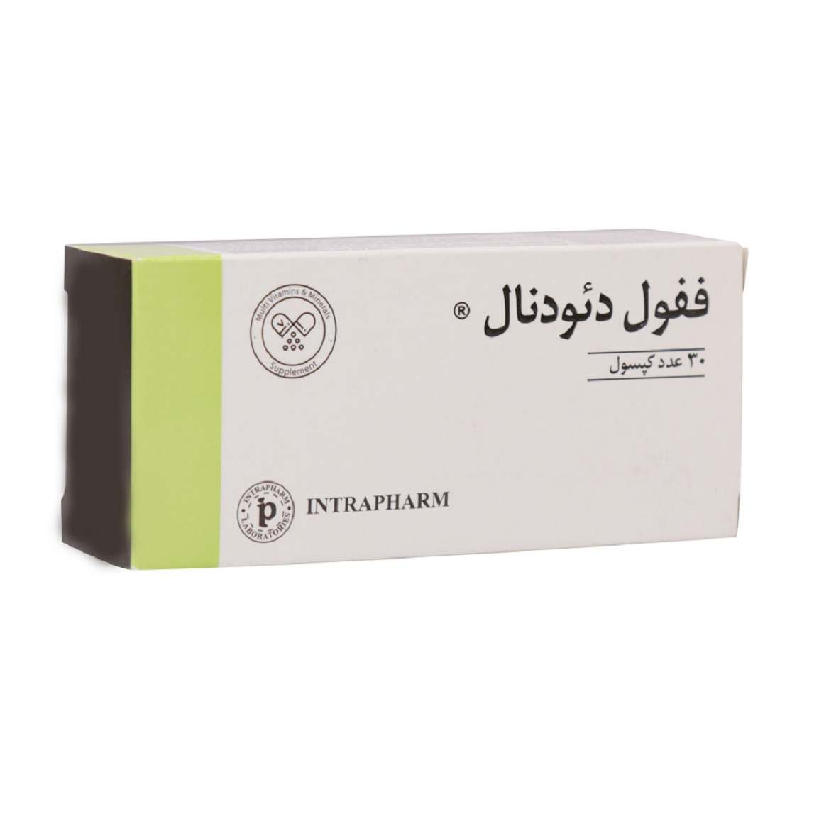 کپسول آهن مدل ففول دئودنال بسته 30 عددی