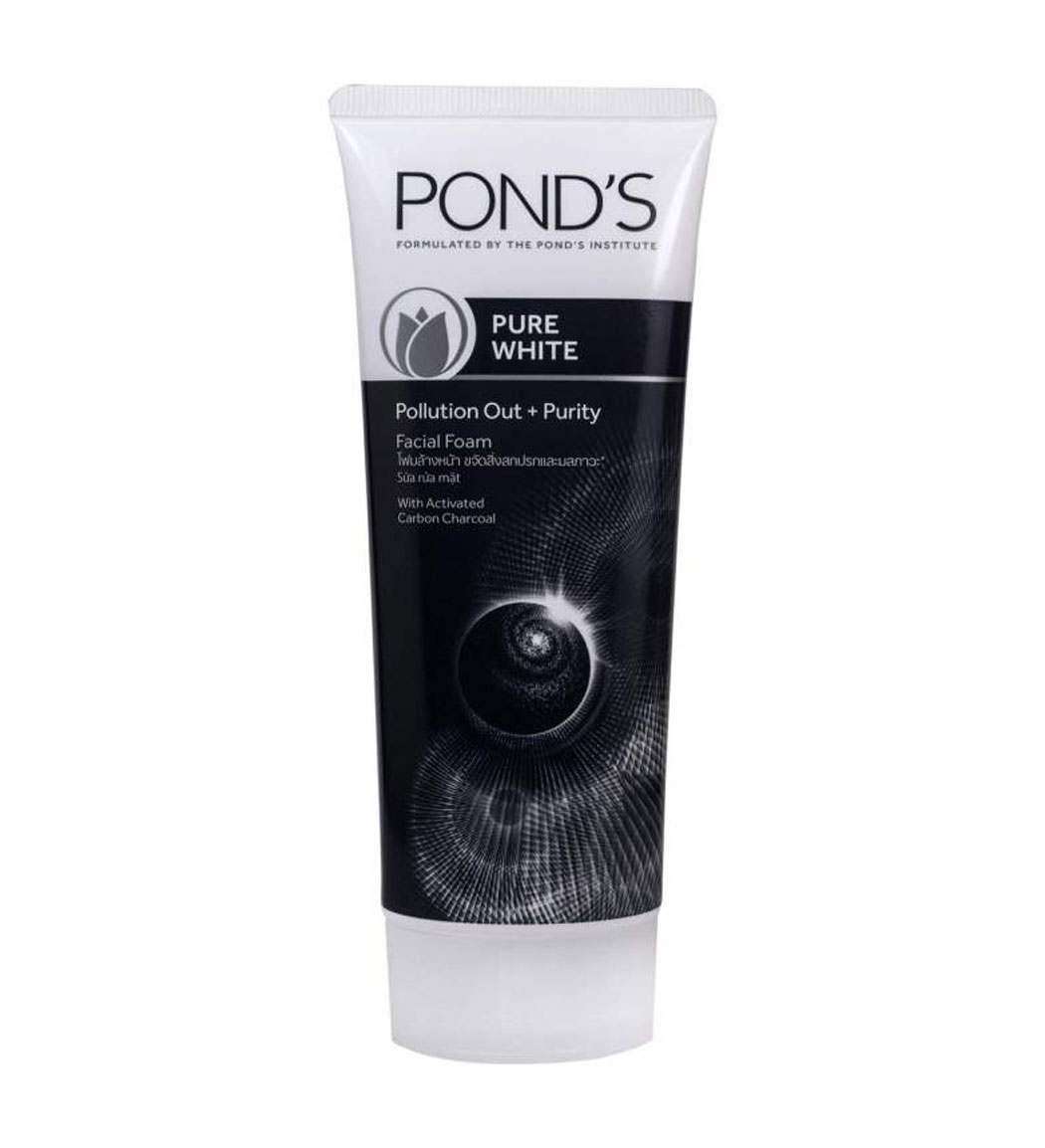فوم پاک کننده و روشن کننده حاوی ذغال شارکل Pure White حجم 100 میل