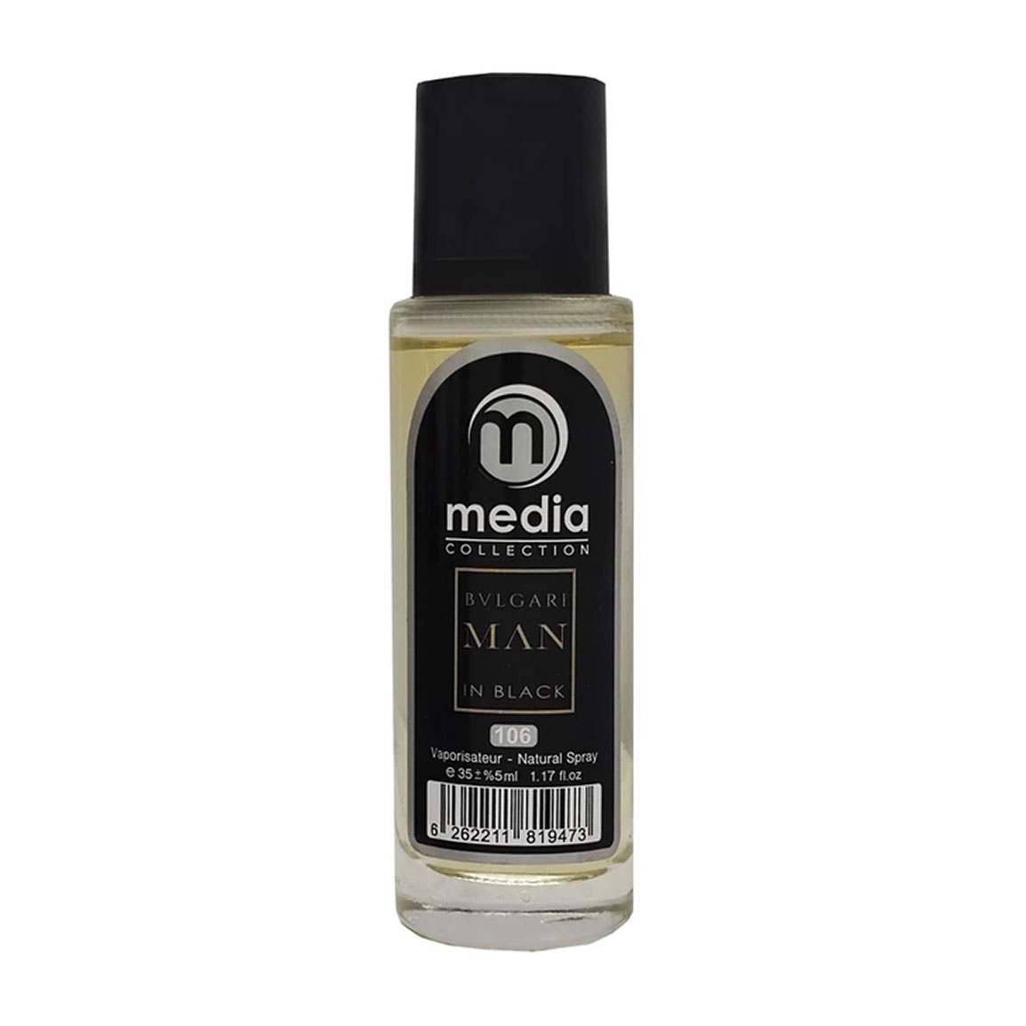 عطر جیبی مردانه مدل Bvlgari Man In Black حجم 35 میلی لیتر