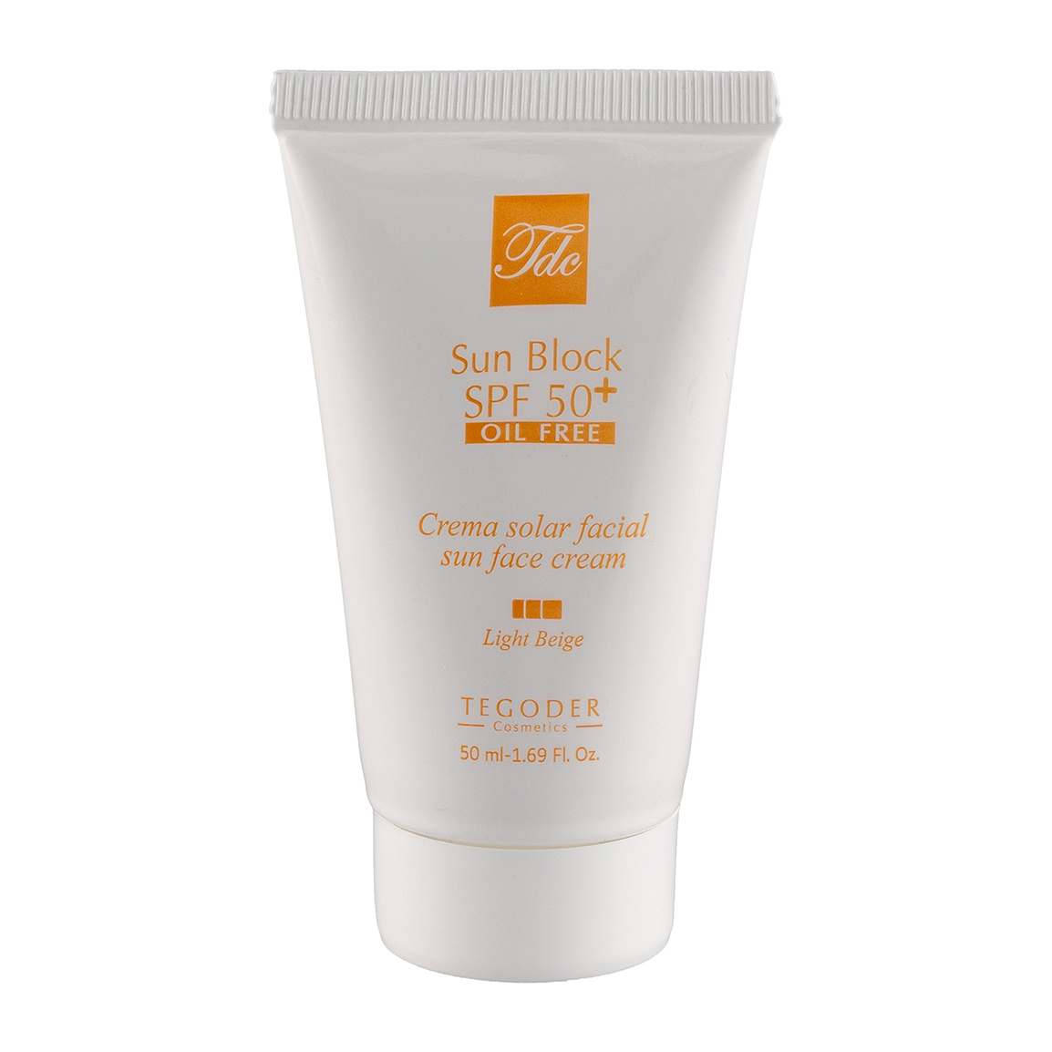 ضد آفتاب رنگی با SPF 50 مناسب پوست چرب حجم 50 میلی لیتر