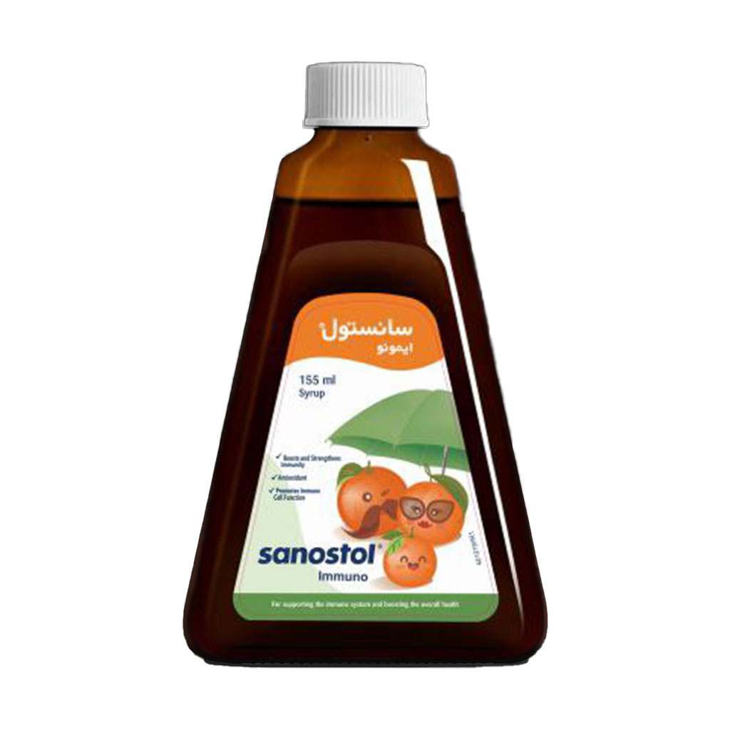 شربت Immuno حجم 155 میلی لیتر