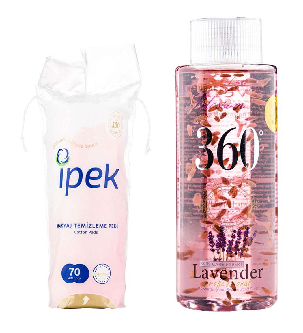 پک مراقبت از پوست مدل Lavender
