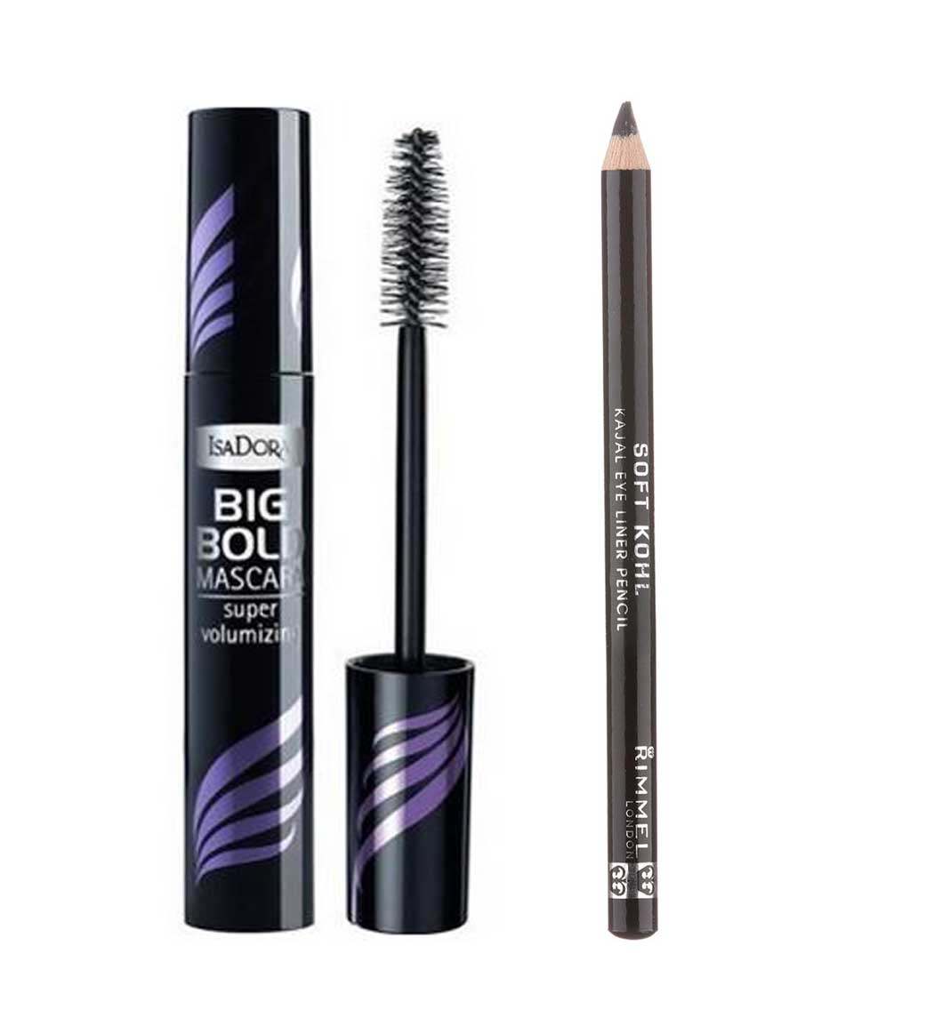 پک مداد چشم چوبی و ریمل حجم دهنده Big Bold