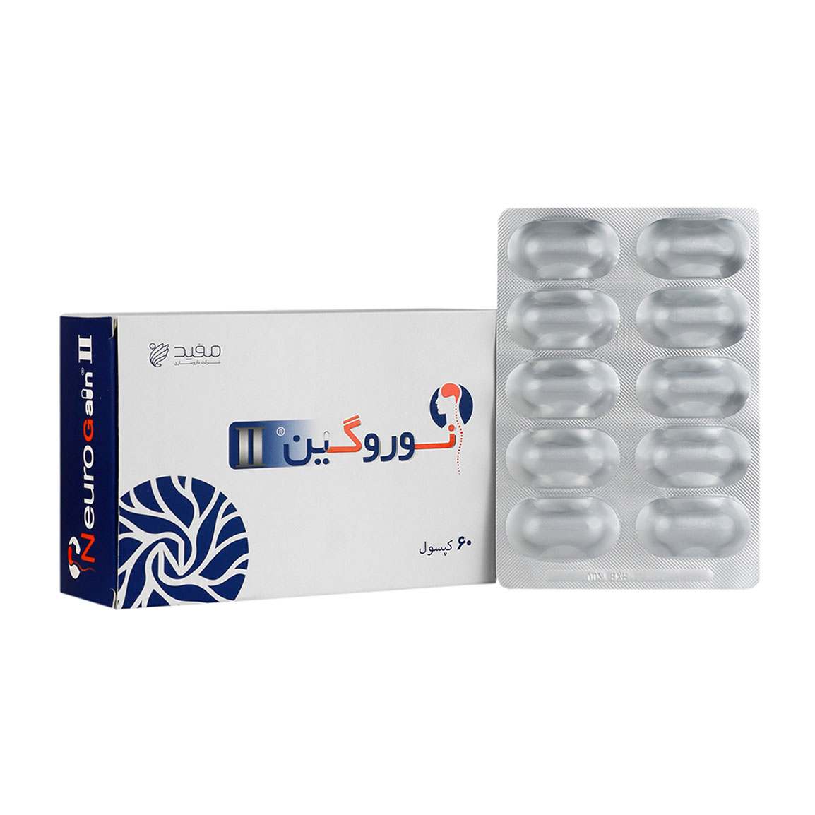 کپسول نوروگین بسته 60 عددی