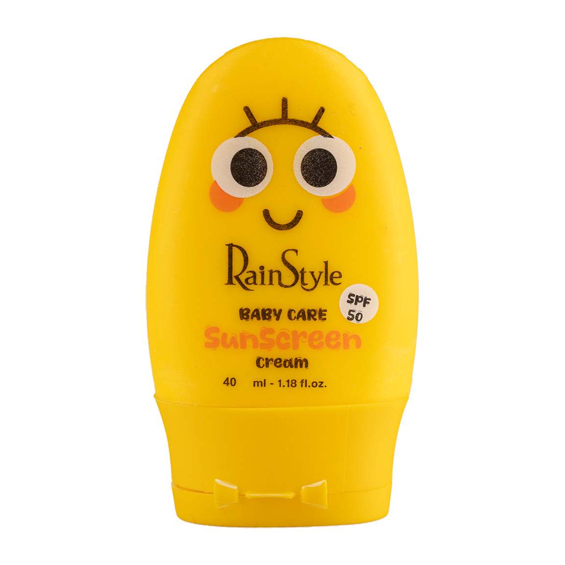 کرم ضدآفتاب بی رنگ کودکان با SPF50 حجم 40 میلی لیتر