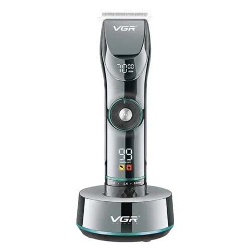 ماشین اصلاح سر وی جی آر همراه پایه شارژ مدل VGR V-256