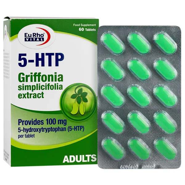 قرص 5-اچ تی پی یوروویتال 60 عدد (کمک به افزایش سطح سروتونین در مغز)