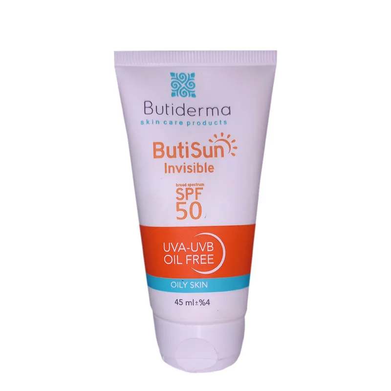 کرم ضد آفتاب بیوتی درما SPF 50 مدل ButiSunحجم 45 میلی‌لیتر