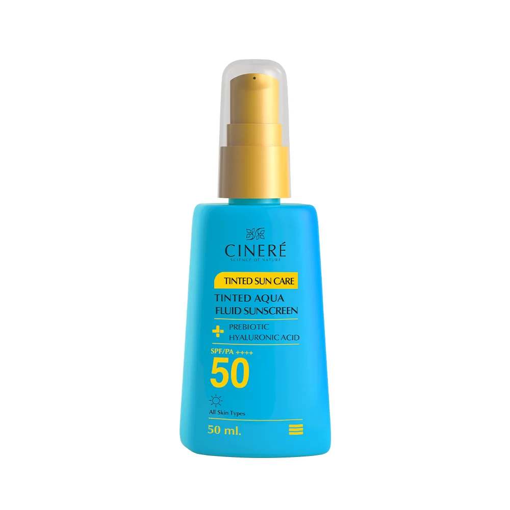 ضدآفتاب فلوئید رنگی SPF 50 مناسب انواع پوست سینره