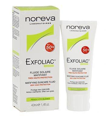 فلویید ضد آفتاب مدل اکسفولیاک SPF50+ حجم 40 میلی لیتر نوروا — تصویر ۲