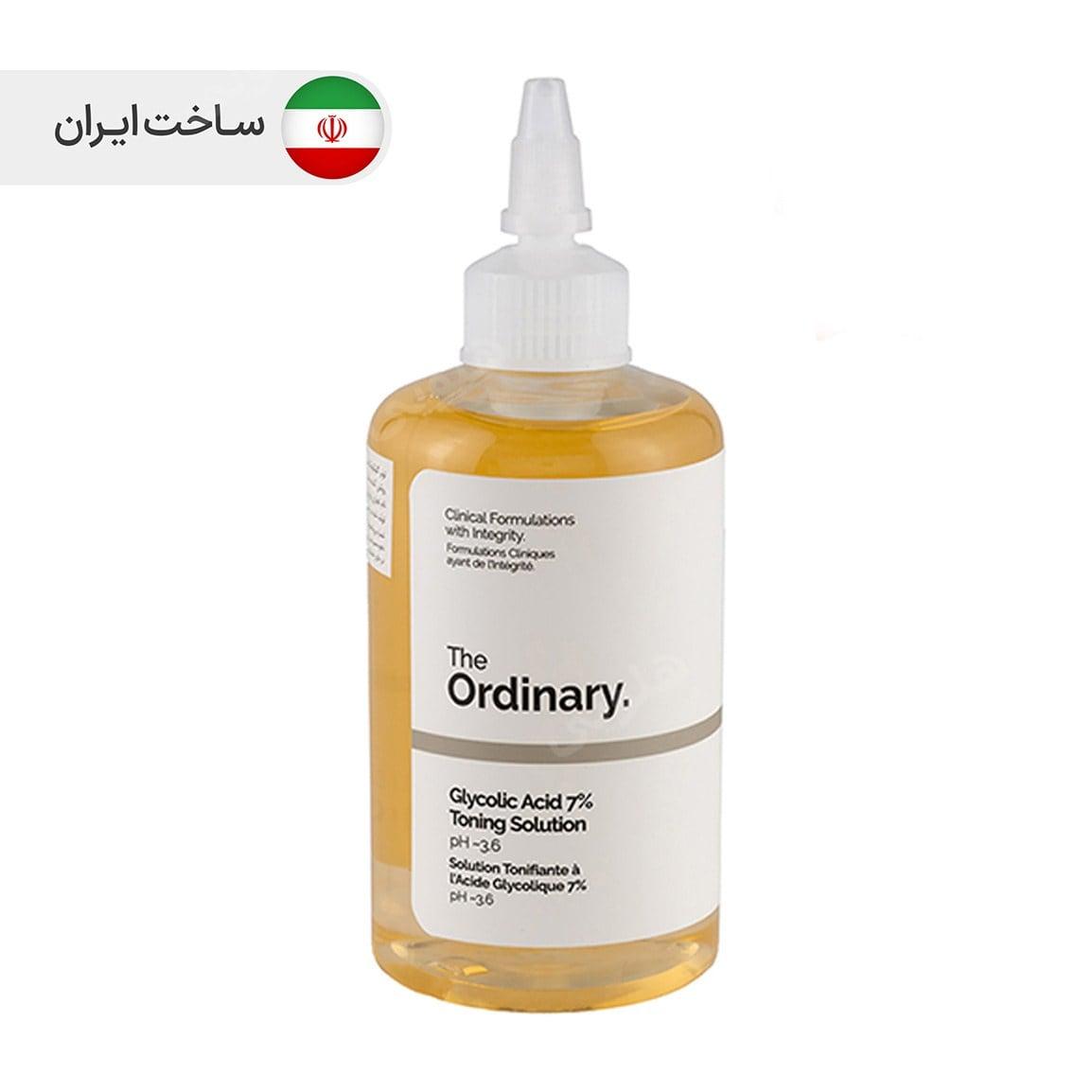 تونر لایه بردار و روشن کننده گلیکولیک اسید 240میل