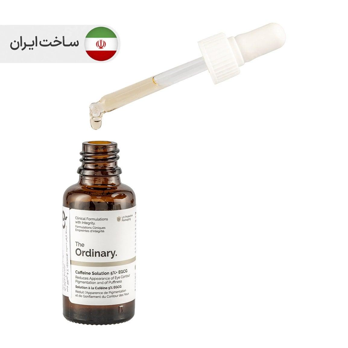 سرم دور چشم کافئین سولوشن 5% حجم 30 میلی لیتر د اوردینری — تصویر ۳