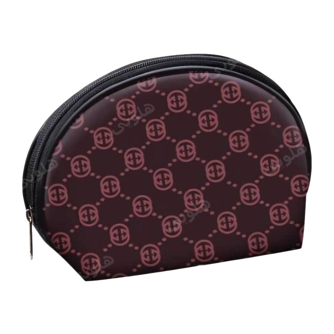کیف آرایش مسافرتی طرح بیضی مدل CB0074